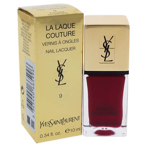 ysl fuchsia intemporel|Yves Saint Laurent La Laque Couture (10 ml) .